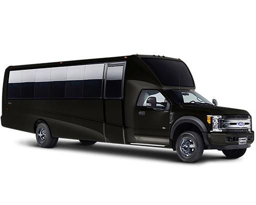 black minibus in Tacoma